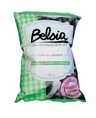 Chips artisanales Belsia aux herbes de Provence